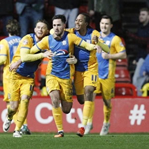 Greg Cunningham Scores Preston North End's Second Goal Against Bristol City in Sky Bet Championship