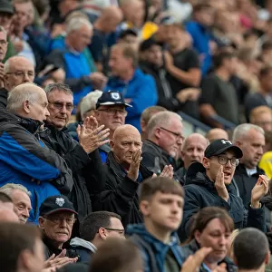 IR, PNE v Wigan Athletic, Fans, Applause (6)