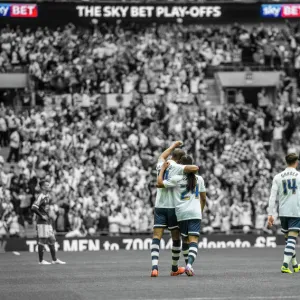 Jermaine Beckford and Daniel Johnson Celebrate In Front Of Fans