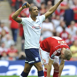 Jermaine Beckford's Thrilling Hat-Trick: Preston North End Secures Promotion to Sky Bet Championship with Play-Off Final Win over Swindon Town at Wembley (24/5/15)