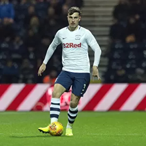 Josh Earl On The Ball At Deepdale