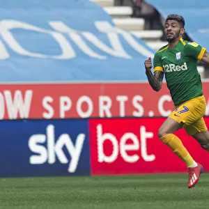 Josh Ginnelly Scores Dramatic Goal for Preston North End against Wigan Athletic in SkyBet Championship Showdown at The DW Stadium (22/04/2019)