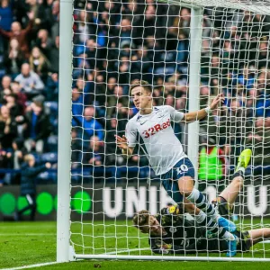 Josh Harrop Hits The Back Of The Net