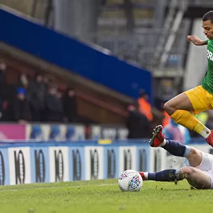 Lukas Nmecha Scores a Record-Breaking Four Goals: Preston North End's Thrilling Victory Over Blackburn Rovers in SkyBet Championship (09/03/2019)
