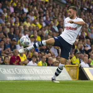 Norwich City v PNE Home Kit Louis Moult (2)