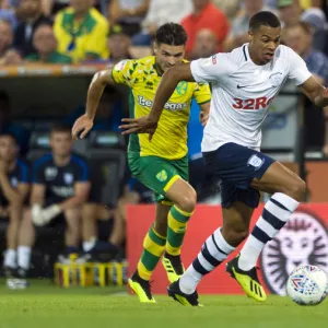 2018/19 Season Poster Print Collection: Norwich City v PNE, Wednesday 22nd August 2018