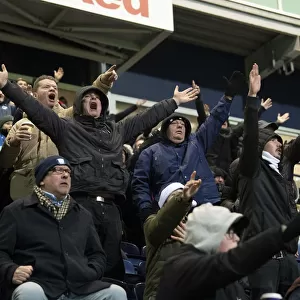 Passionate Preston North End Fans: SkyBet Championship Clash vs Millwall at Deepdale
