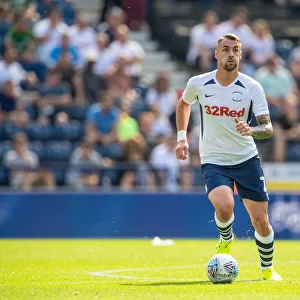 Patrick Bauer in Action: Preston North End vs. Sheffield Wednesday, SkyBet Championship 2019 (Deepdale)