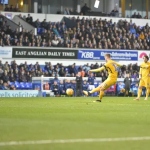 Paul Gallagher Free-Kick Against Ipswich Town