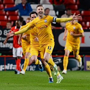 Paul Gallagher Scores First Goal for Preston North End Against Charlton Athletic in Sky Bet Championship Match
