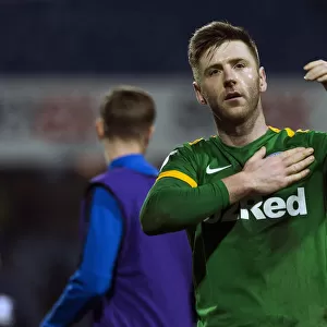 Paul Gallagher Transfers Preston North End Captaincy Badge at QPR vs PNE Championship Match, January 19, 2019