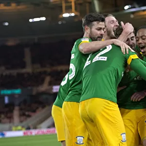 Paul Gallagher's Dramatic Goal: Preston North End Stuns Middlesbrough in SkyBet Championship Clash (13th March 2019)