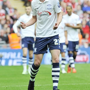 Paul Huntington Scores Second Goal: Preston North End's Play-Off Final Victory over Swindon Town at Wembley Stadium (24/5/15)