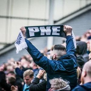 PB, PNE v Barnsley (56) - Fans, Scarf