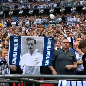 PNE Fan Brings Sir Tom Finney To Wembley