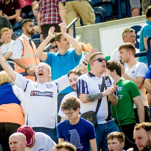 PNE Fans Cheers For North End