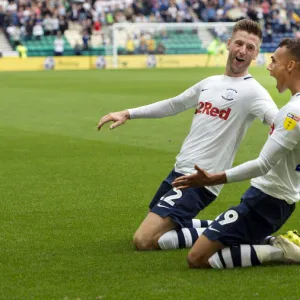 PNE Knee Slide For Paul Gallagher And Graham Burke