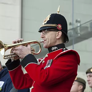PNE Remembers As A Bugler Plays The Last Post