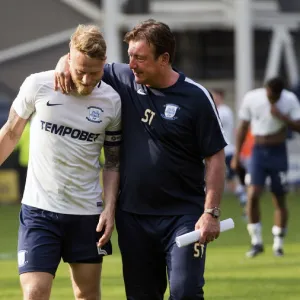 PNE v Norwich Steve Thompson and Tom Clarke