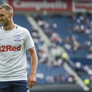 PNE v West Ham United Louis Moult Home Kit (1)