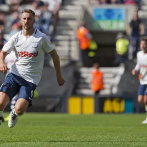 PNE v West Ham United Louis Moult Home Kit (8)