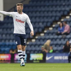 PNE v West Ham United Paul Gallagher Home Kit (2)