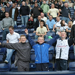 PNE vs. Bristol City: A Football Frenzy at Deepdale - Supporter Photos