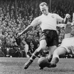 PNEs Sir Tom Finney in his last game