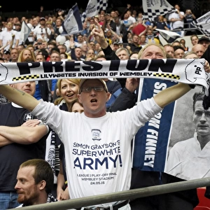 Preston North End FC vs Swindon Town: Thrilling Play-Off Final at Wembley Stadium (24/5/15) - Fans Emotional Journey