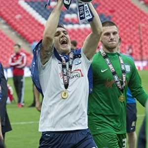 Preston North End FC's Play-Off Final Victory: A Sea of Celebrations (2015) - Swindon Town Defied
