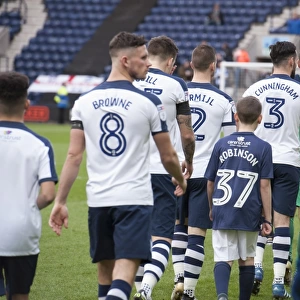 Preston North End v Brighton and Hove Albion SkyBet Championship match at Deepdale