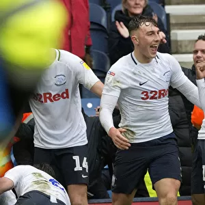 Preston North End vs Birmingham City: Action-Packed Championship Clash featuring Daniel Johnson and Josh Earl at Deepdale (March 16, 2019)