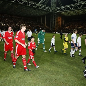 Preston North End vs Liverpool: FA Cup Third Round - Pre-Match Scene at Deepdale (08/09)