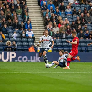 Preston North End's Ben Pearson Goes Head-to-Head with Wigan Athletic in SkyBet Championship Showdown (August 10, 2019)