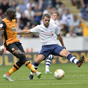 Preston North End's Capital One Cup Battle against Hull City (29th August 2015)