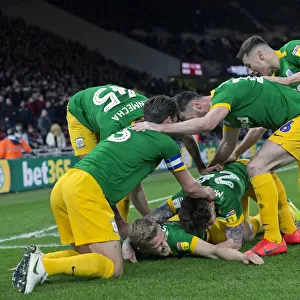 Preston North End's Jayden Stockley Scores Thrilling Goal to Stun Middlesbrough in SkyBet Championship Clash (13th March 2019)