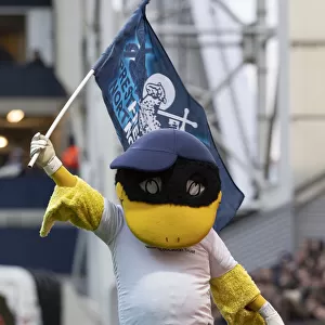 A Proud Deepdale Duck Waves His Flag