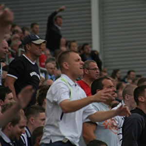 A Sea of Passion: Preston North End FC Fans in Action (PNE vs Colchester, 25-08-07)