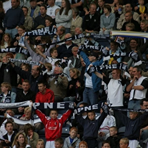 Fans Photographic Print Collection: PNE v Colchester (25-08-07) Supporter Images
