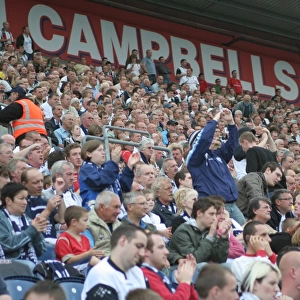 A Sea of Passion: Preston North End FC Fans in Full Swing (PNE vs Colchester United, 2007)