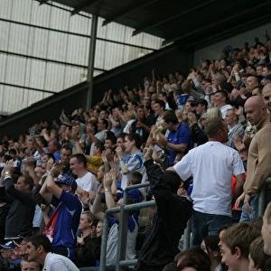 A Sea of Passion: Preston North End FC Fans Unwavering Support - Devoted Supporters Photos