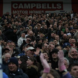 A Sea of Passion: Unforgettable Moments with Preston North End FC Fans - An Image Collection