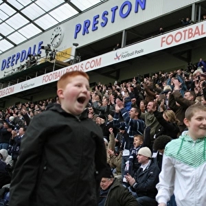A Sea of Passion: Unforgettable Moments with Preston North End FC Fans - An Image Gallery