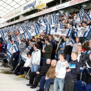 Sea of Sir Tom Finney Flags: Preston North End Fans Honor Legendary Player