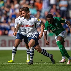 Sean Maguire in Action: Preston North End vs Sheffield Wednesday, SkyBet Championship, Deepdale