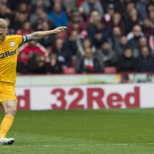 Skipper Tom Clarke Striking The Ball