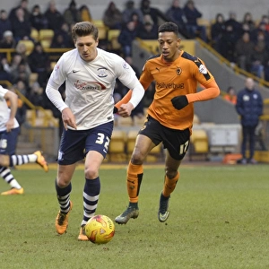 2015/16 Season Photographic Print Collection: Wolves v PNE, Saturday 13th February 2016, SkyBet Championship