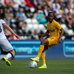 SkyBet Championship: Daniel Johnson's Action-Packed Performance for Preston North End Against Swansea City (17th August 2019)