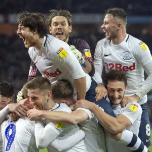 2018/19 Season Photographic Print Collection: Aston Villa vs PNE, Tuesday 2nd October 2018