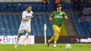 Images Dated 28th August 2018: Carabao, Leeds United v PNE, Green Kit Josh Harrop (6)